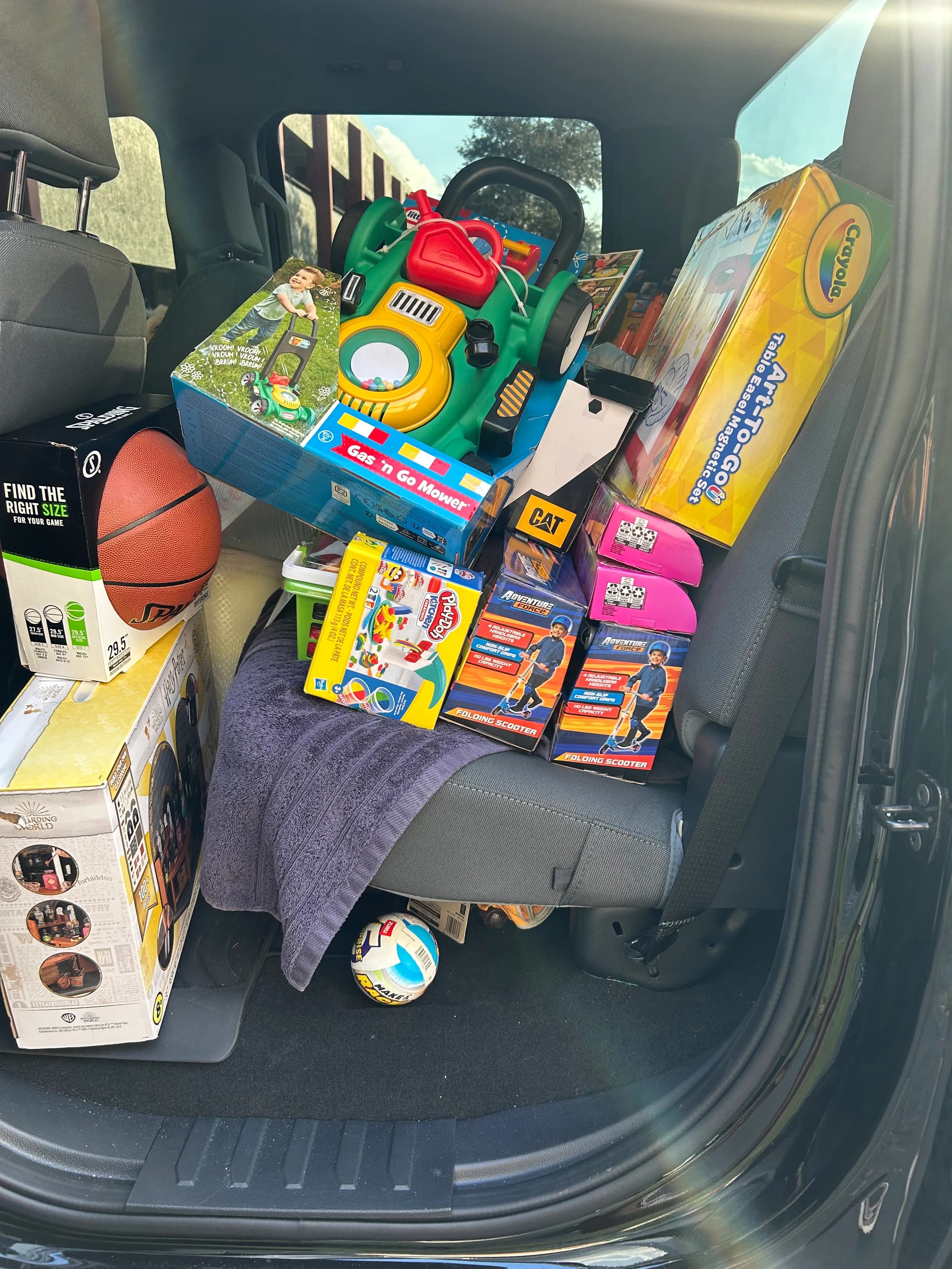 Starting Over Community Outreach Toys for Tots 2025 truck delivery